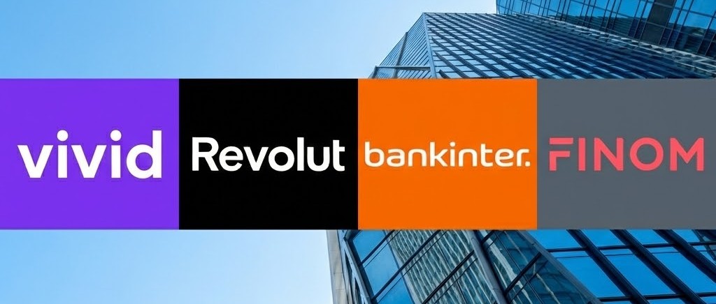 Comparativa de las mejores cuentas para empresas: Vivid, Revolut Business, Bankinter y Finom