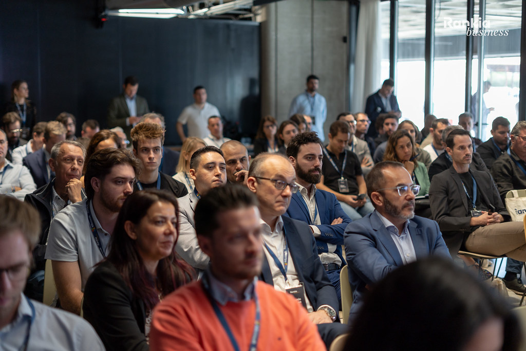 asistentes al evento de premios rankia business