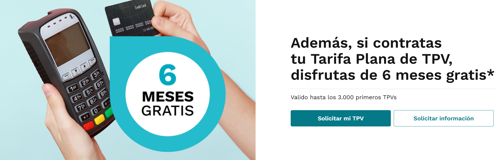 TPV Cajamar tarifa plana que ofrece, condiciones y uso del TPV
