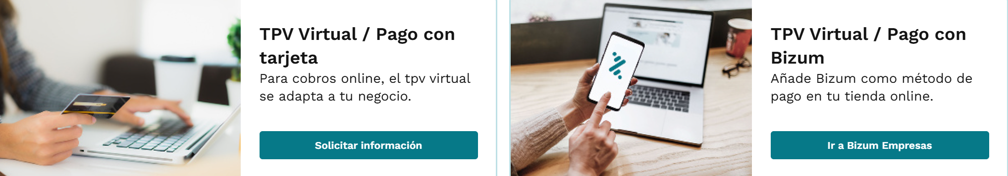 tpv virtual cajamar para pagos online con tarjeta en negocios