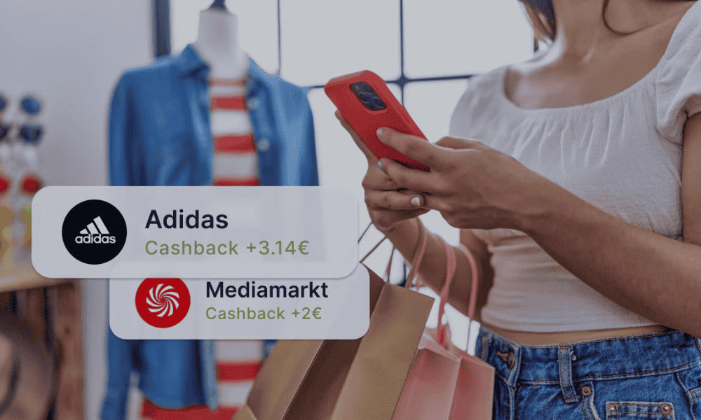 Cashback para empresas en compras en tiendas