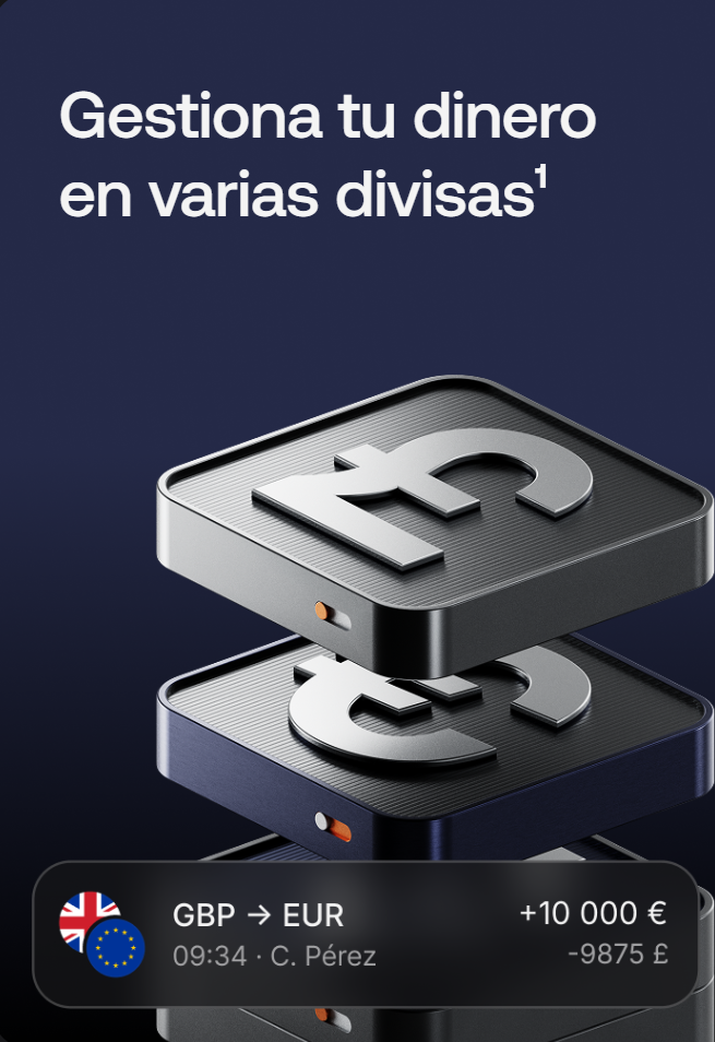 Cuenta multidivisa para gestionar diferentes divisas