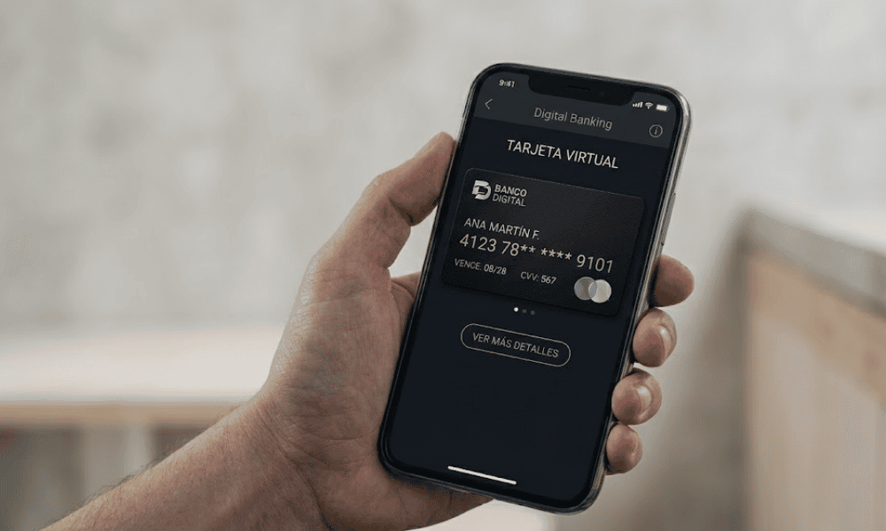 Tarjeta virtual en el móvil