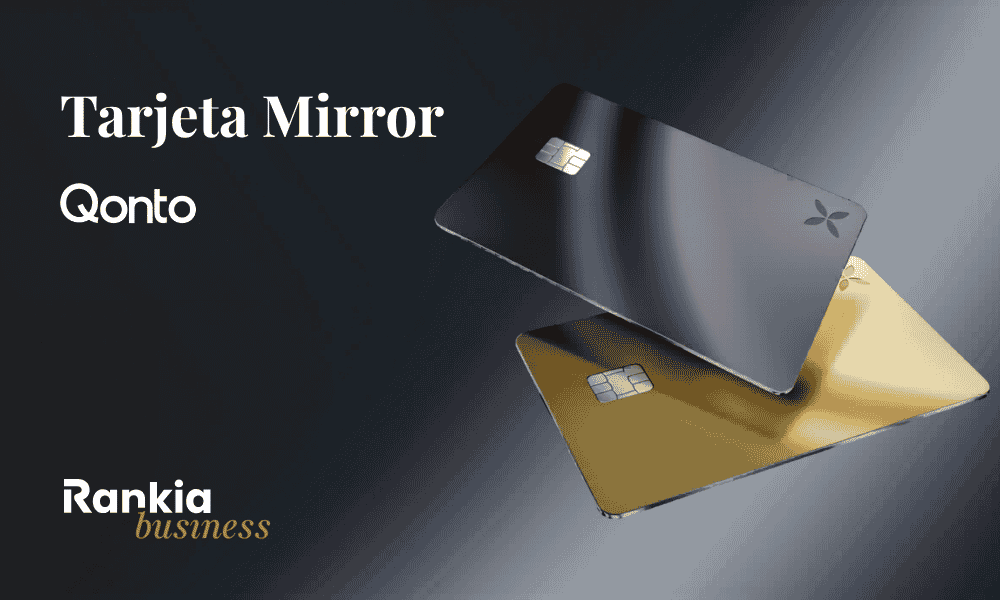 Tarjeta Mirror de Qonto edición premium