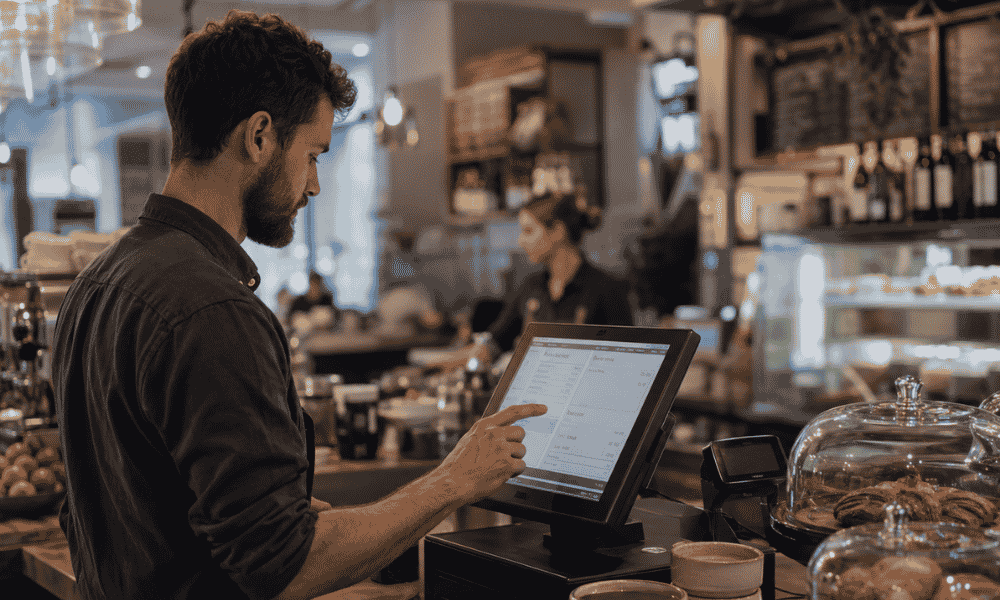 Gestión de pedidos y ventas con TPV en cafetería