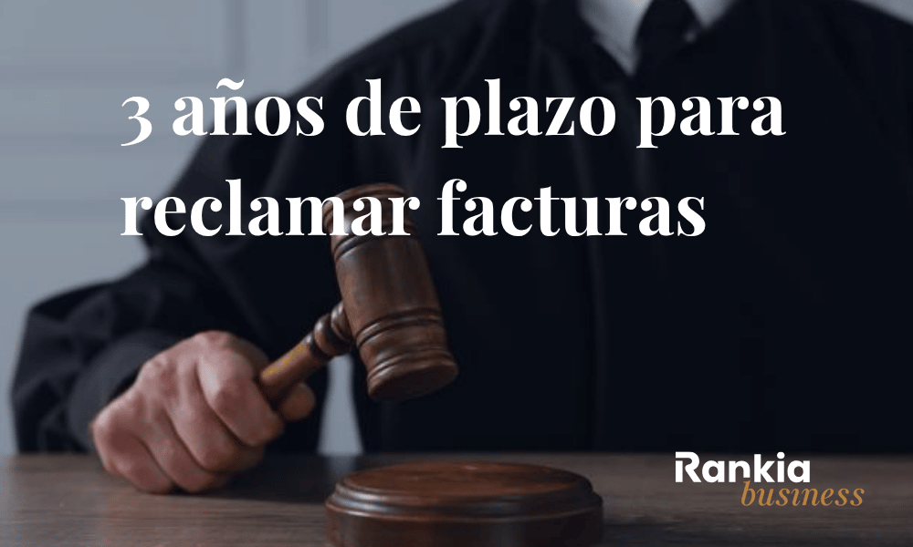 Sentencia que fija un plazo de tres años para reclamar facturas impagadas en España.