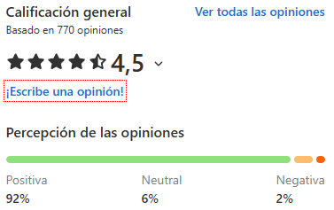 Opiniones de Jira: 4,5/5 con más de 700 reseñas