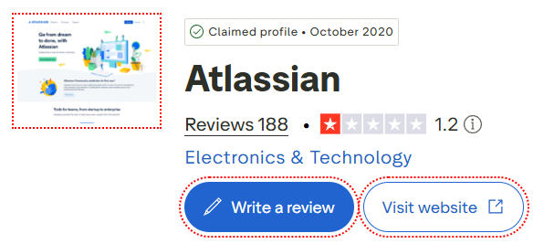 Opiniones de atlassian en trustpilot