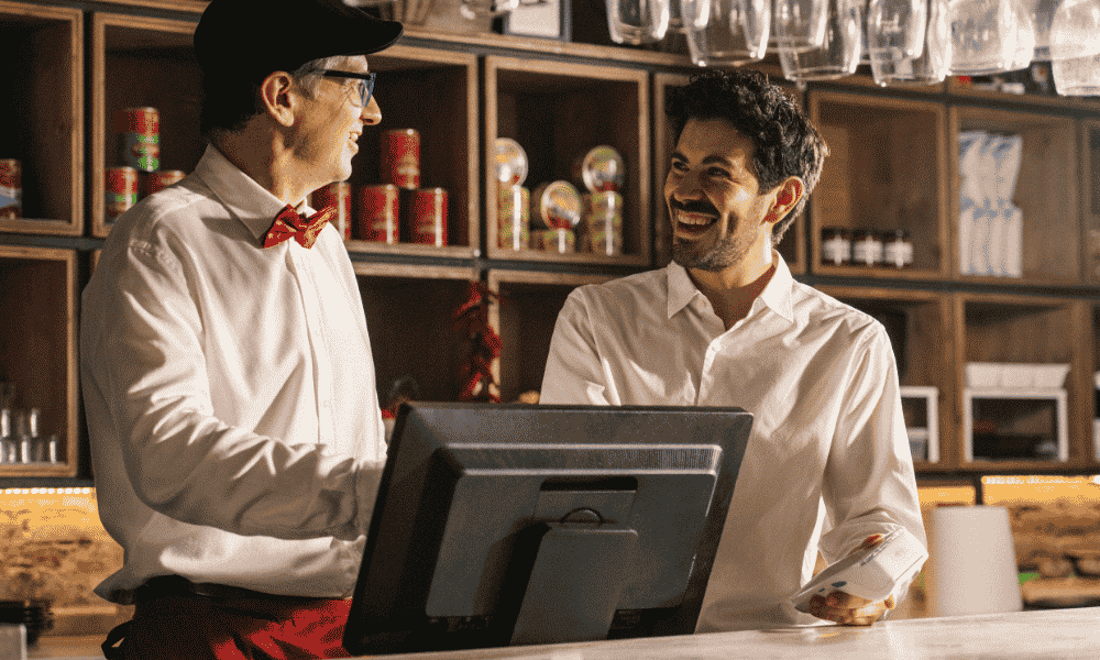hostelería gestionando un enlace de pago